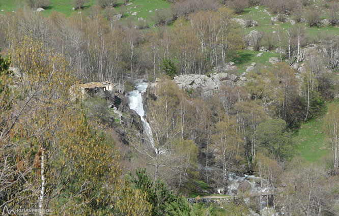 Cascada del Molí del Salt desde Viliella 1 