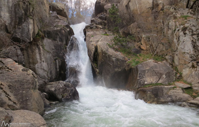 Cascada del Molí del Salt desde Viliella 1 