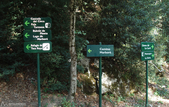 Cascada del Cinca y cascadas de Lalarri 1 