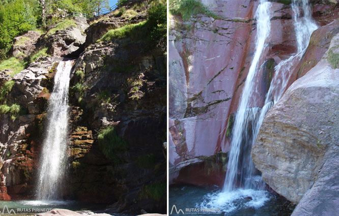 Cascada del Cinca y cascadas de Lalarri 1 