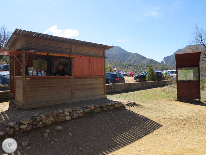 Desfiladero de Mont-rebei en la sierra del Montsec 1 