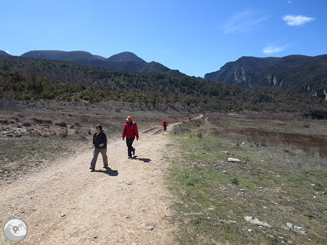 Desfiladero de Mont-rebei en la sierra del Montsec 1 