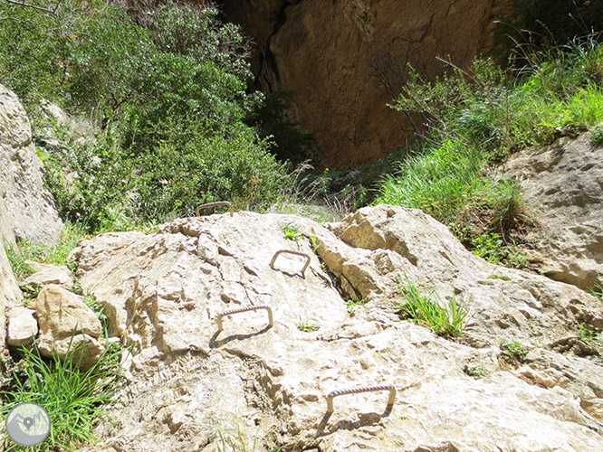 Desfiladero de Mont-rebei en la sierra del Montsec 1 