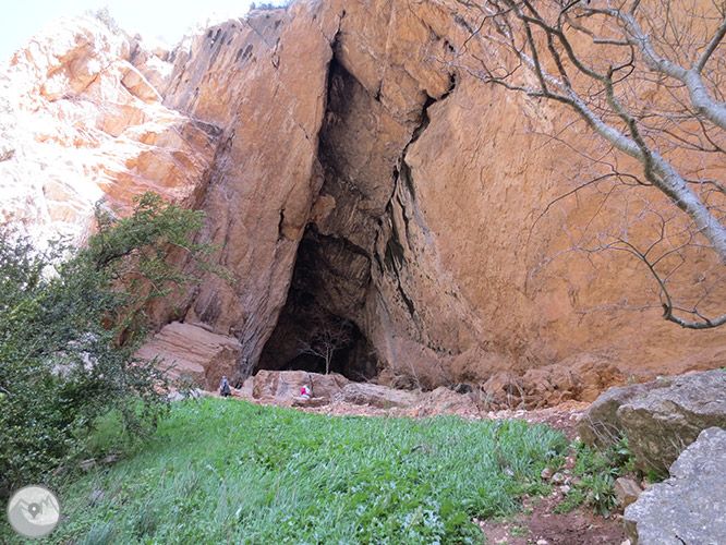 Desfiladero de Mont-rebei en la sierra del Montsec 1 