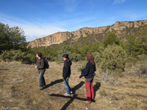 Llegamos al collado llamado la Basseta.