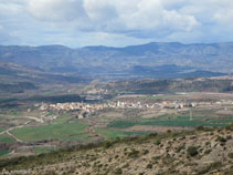 Vistas de Isona, la capital de la Conca Dellá