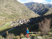 Vistas de Alins y del valle