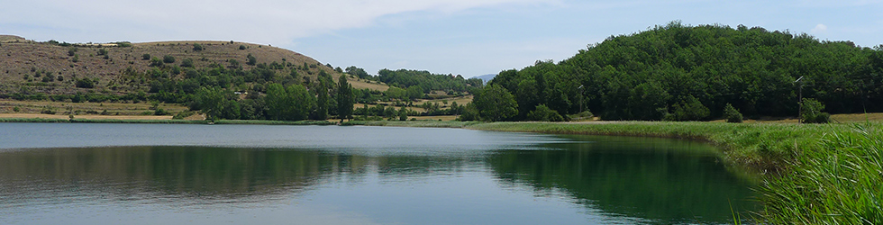 Estany de Montcortès desde Senterada