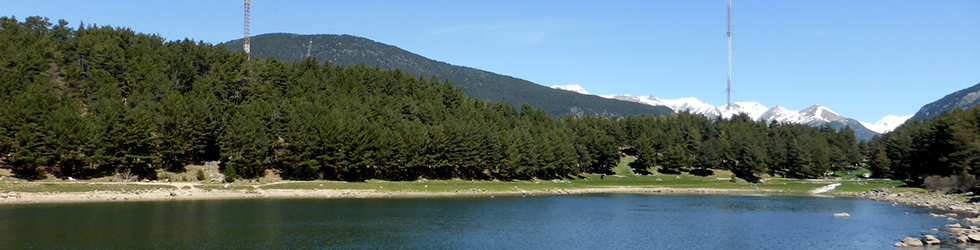 Lago de Engolasters y camino de las Pardines