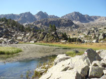 Laguna posterior al lago Forcat.