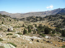 Dirección al lago de Meligar.