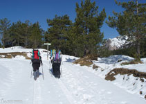 Portell dels Terres, nosotros seguimos hacia la derecha aún por el GR 107.