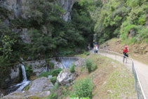 Entrada al cañón de la Fou.