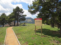 Llegamos a la zona de descanso de Cap del Ras.