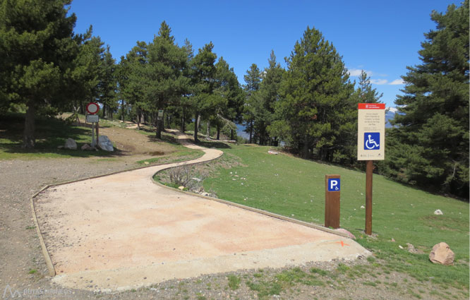 Itinerario adaptado hasta el mirador del Cap del Ras 1 