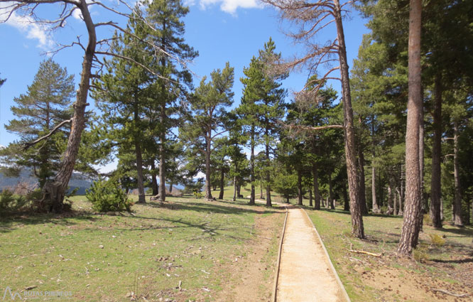 Itinerario adaptado hasta el mirador del Cap del Ras 1 