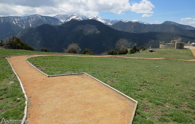 Itinerario adaptado hasta el mirador del Cap del Ras 1 