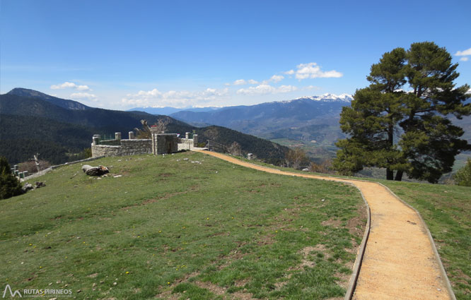 Itinerario adaptado hasta el mirador del Cap del Ras 1 