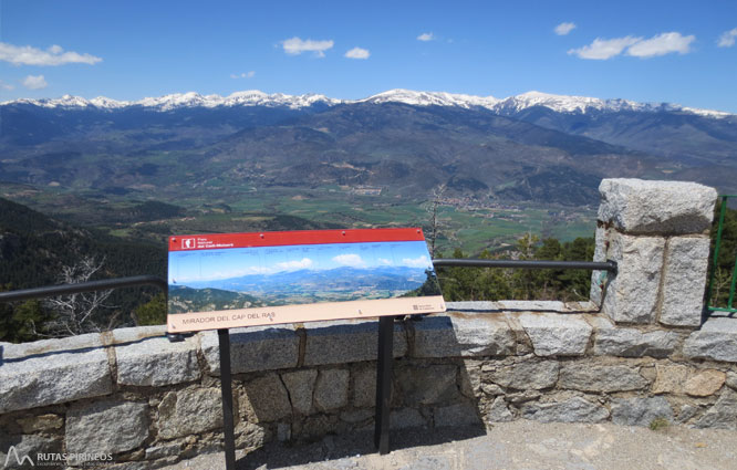 Itinerario adaptado hasta el mirador del Cap del Ras 1 