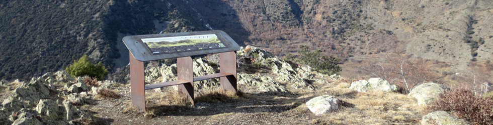 Mirador del Cap de la Roca en Esterri de Cardós