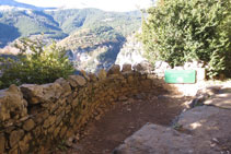 Primer mirador de las Gargantas de Escuaín.