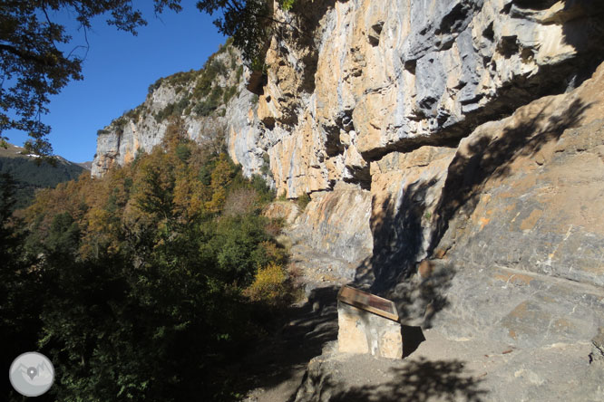 Sendero de los miradores de Revilla en las Gargantas de Escuaín 1 