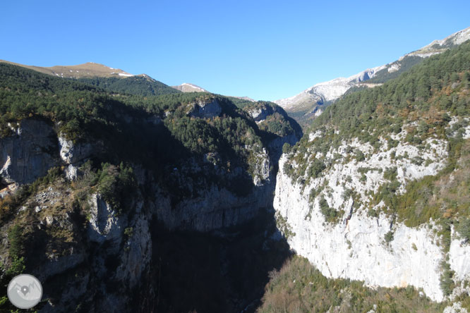 Sendero de los miradores de Revilla en las Gargantas de Escuaín 1 