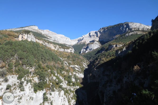 Sendero de los miradores de Revilla en las Gargantas de Escuaín 1 