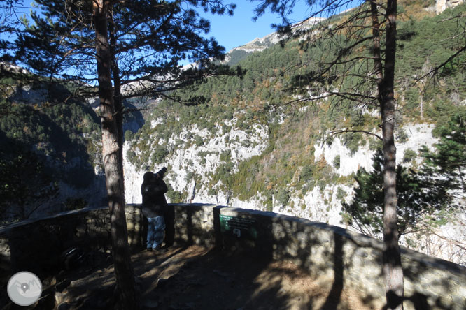 Sendero de los miradores de Revilla en las Gargantas de Escuaín 1 