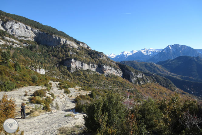 Sendero de los miradores de Revilla en las Gargantas de Escuaín 1 