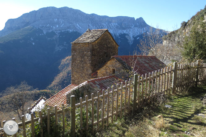 Sendero de los miradores de Revilla en las Gargantas de Escuaín 1 