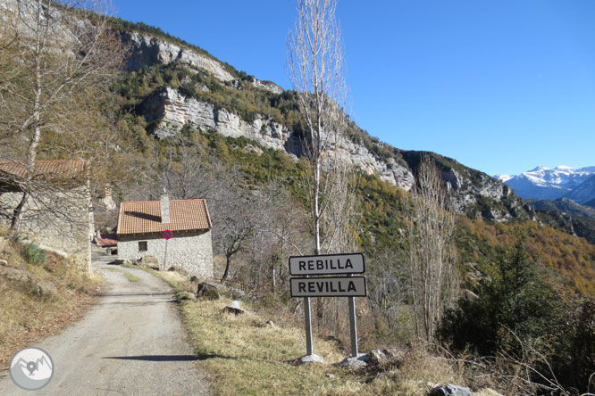 Sendero de los miradores de Revilla en las Gargantas de Escuaín 1 