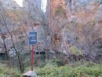 Pasamos por delante del conocido barranco del Infierno.