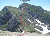 Pico de la Pala Clavera (2.721m).