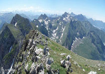 Lago Long y el Tuc des Hèches.