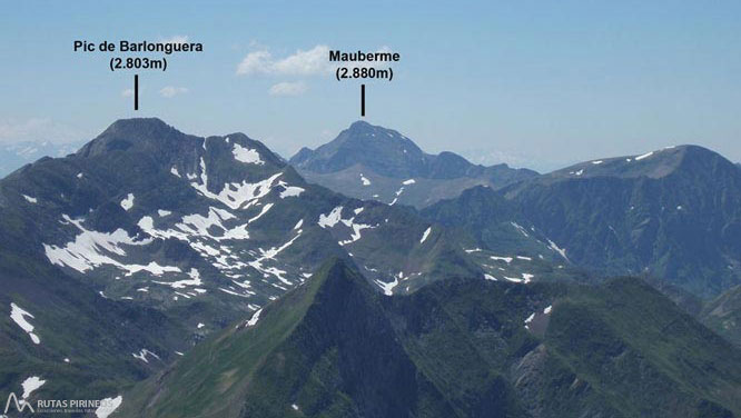 Mont Valier (2.838m) y pico de la Pala Clavera (2.721m) 1 