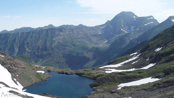 Mont Valier (2.838m) y pico de la Pala Clavera (2.721m) 2 