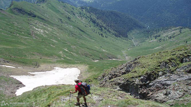 Mont Valier (2.838m) y pico de la Pala Clavera (2.721m) 2 