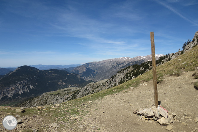 Pedraforca (2.506m) por el collado del Verdet y la Enforcadura 1 