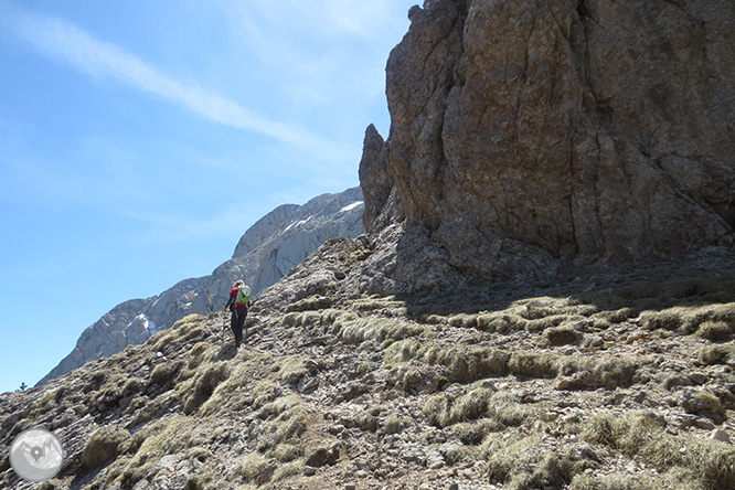 Pedraforca (2.506m) por el collado del Verdet y la Enforcadura 1 