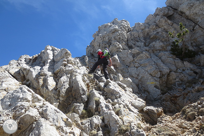 Pedraforca (2.506m) por el collado del Verdet y la Enforcadura 1 