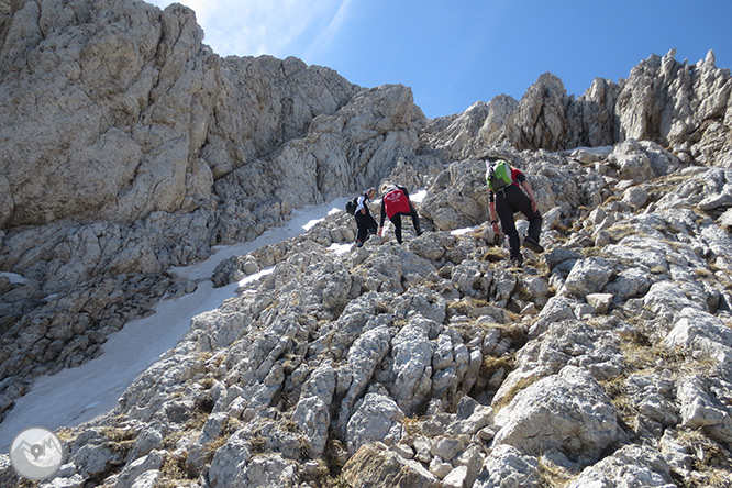 Pedraforca (2.506m) por el collado del Verdet y la Enforcadura 1 