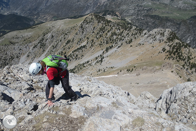 Pedraforca (2.506m) por el collado del Verdet y la Enforcadura 1 