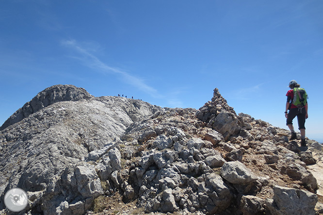 Pedraforca (2.506m) por el collado del Verdet y la Enforcadura 1 