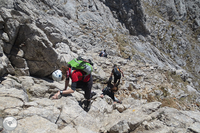 Pedraforca (2.506m) por el collado del Verdet y la Enforcadura 1 