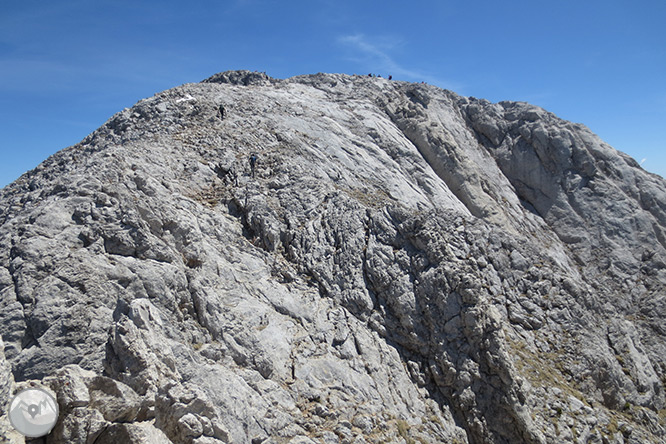 Pedraforca (2.506m) por el collado del Verdet y la Enforcadura 1 