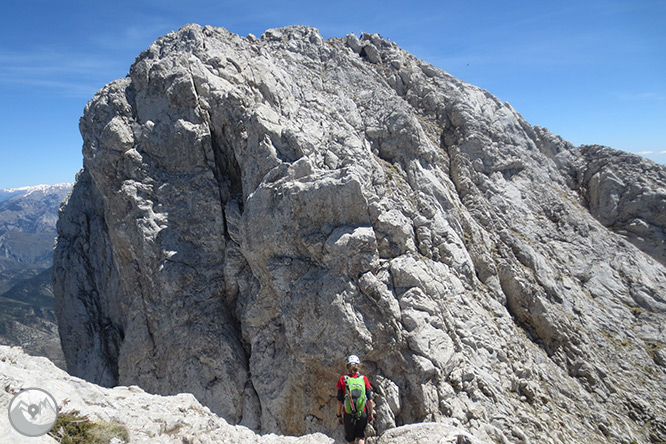 Pedraforca (2.506m) por el collado del Verdet y la Enforcadura 1 