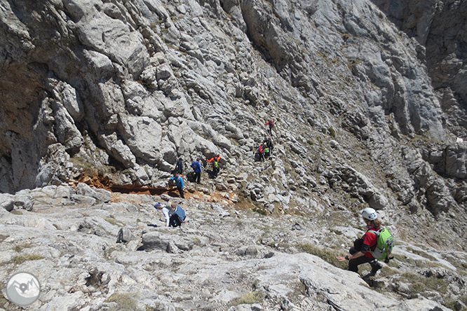 Pedraforca (2.506m) por el collado del Verdet y la Enforcadura 1 