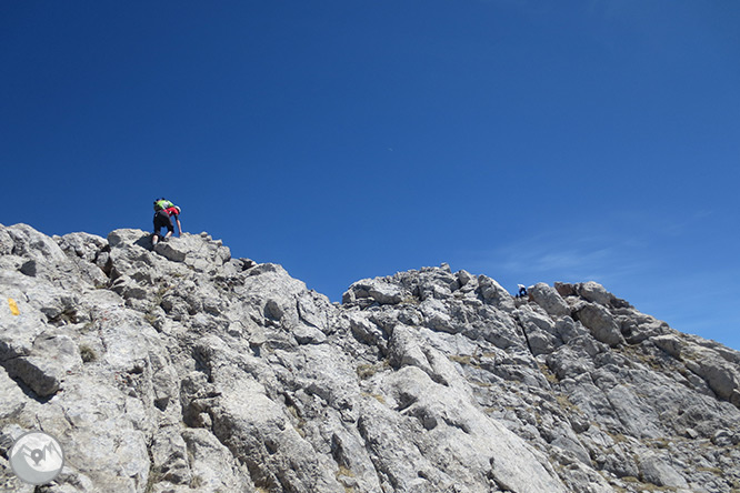 Pedraforca (2.506m) por el collado del Verdet y la Enforcadura 1 