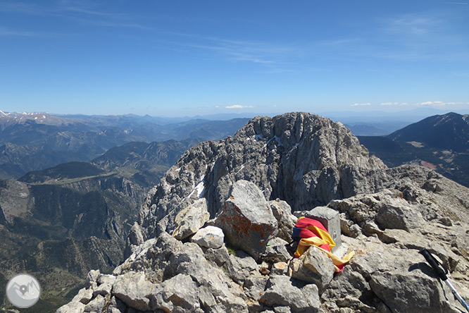 Pedraforca (2.506m) por el collado del Verdet y la Enforcadura 1 